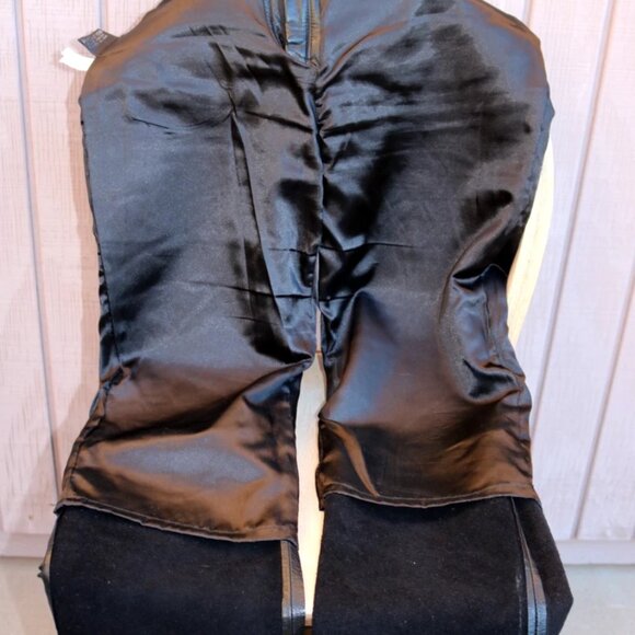 Womens Wilsons Leather Pants Suit Jacket Black Vintage 90s Y2K - Picture 15 of 16